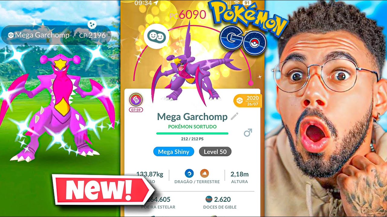 MEGA RAID *SHINY* NUNCA VI ISSO ACONTECER… 🤯😍😱 #pokemongo