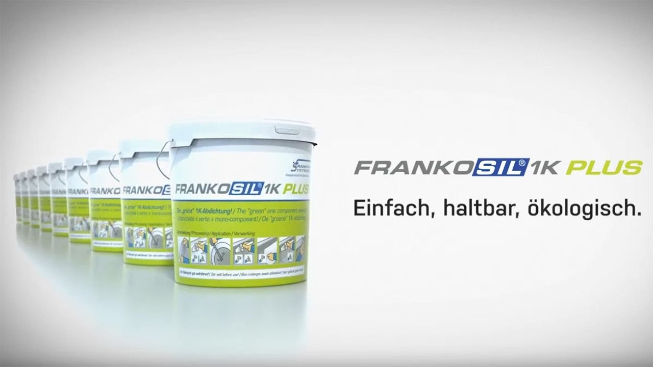 FRANKOSIL 1K Plus - Einfach, haltbar, ökologisch