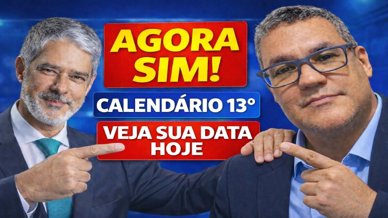 ✅AGORA SIM! Calendário do 13º dos Aposentados 2026 é DIVULGADO – Jornal Oficial !!!🚨