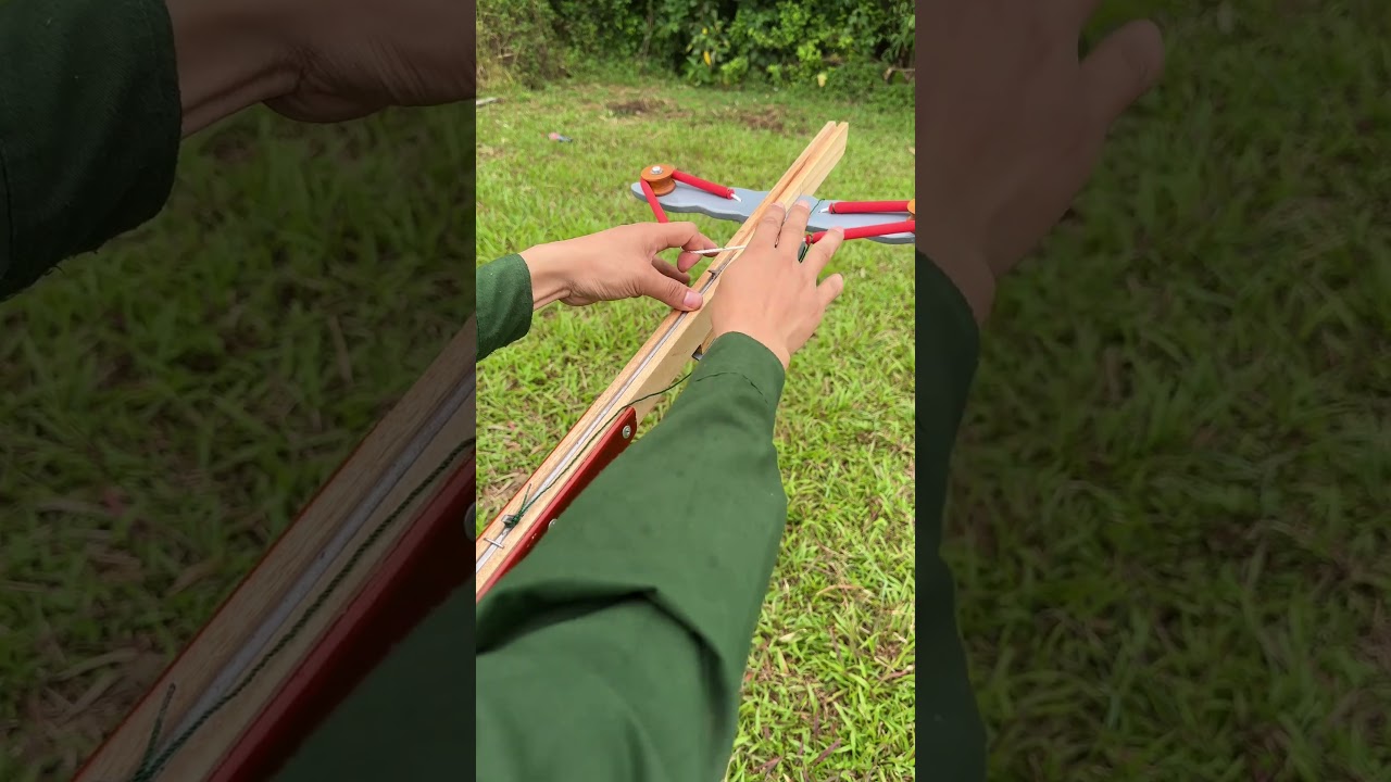 Bow model fish gun #shorts #carft #fishing
