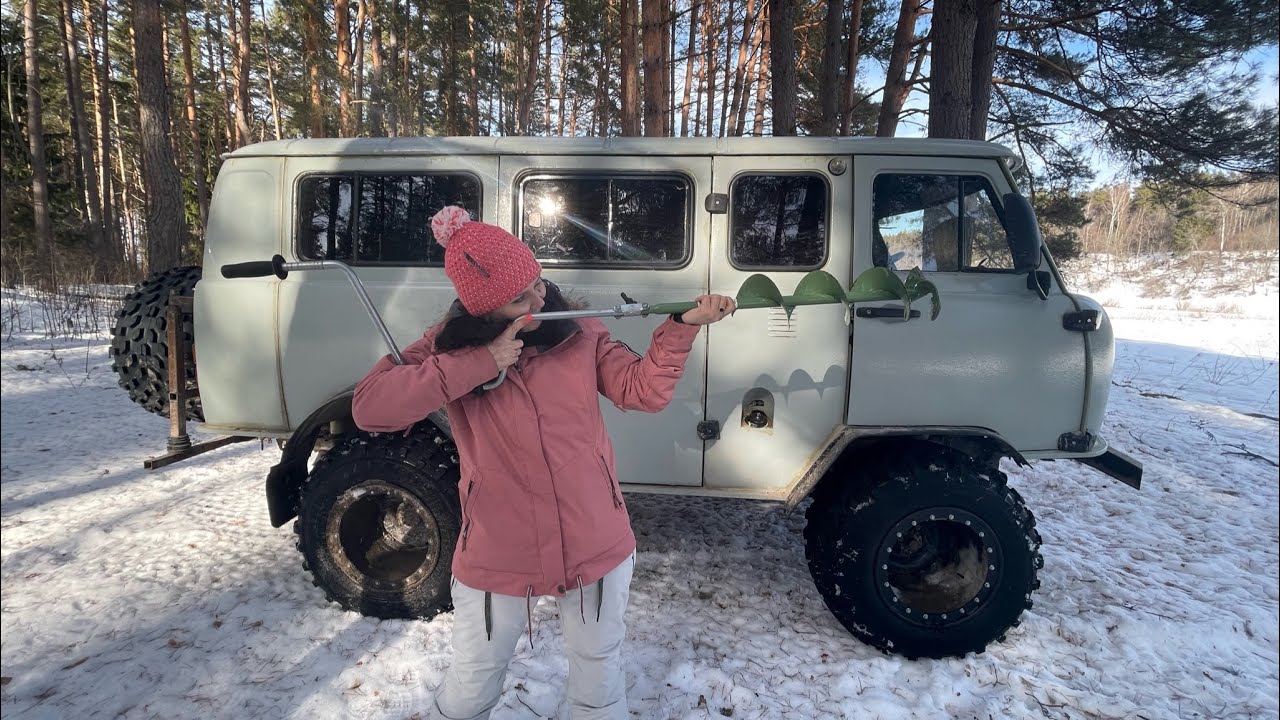 УАЗ Буханка- автодом | Часть 1 | Отмечаем 8 марта |  Жарим на Бороне | Ставим жерлицы |