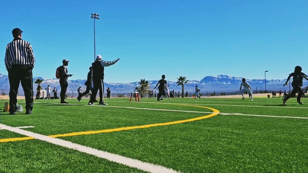 Branson Robinson QB offseason training and 7on7 