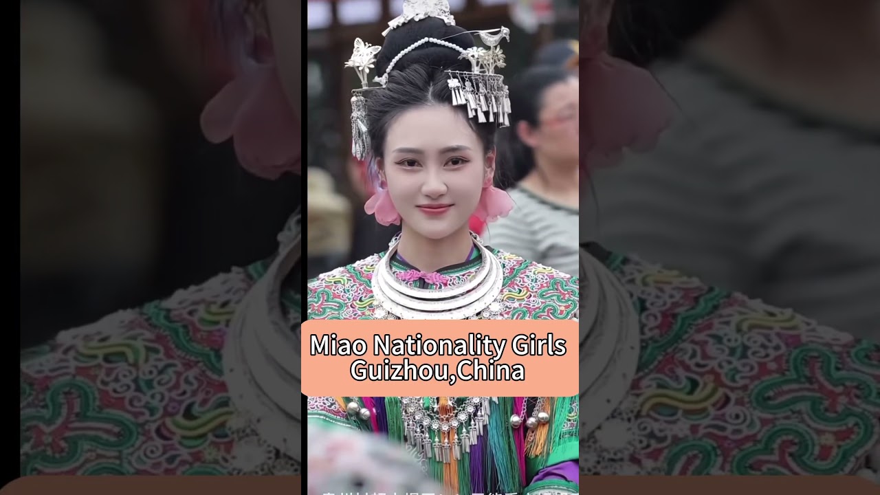 Hmong Girls #china#travel #chineseculture #beauty #cool#learnchinese  #shorts #beautiful