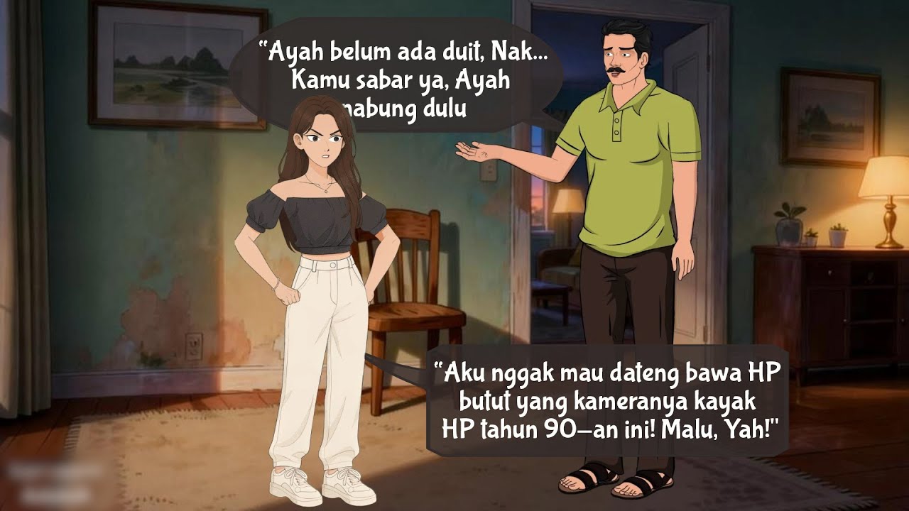 DEMI IPHONE, ANAK INI RELA MELAKUKAN APAPUN | Animasi Kartun Drama