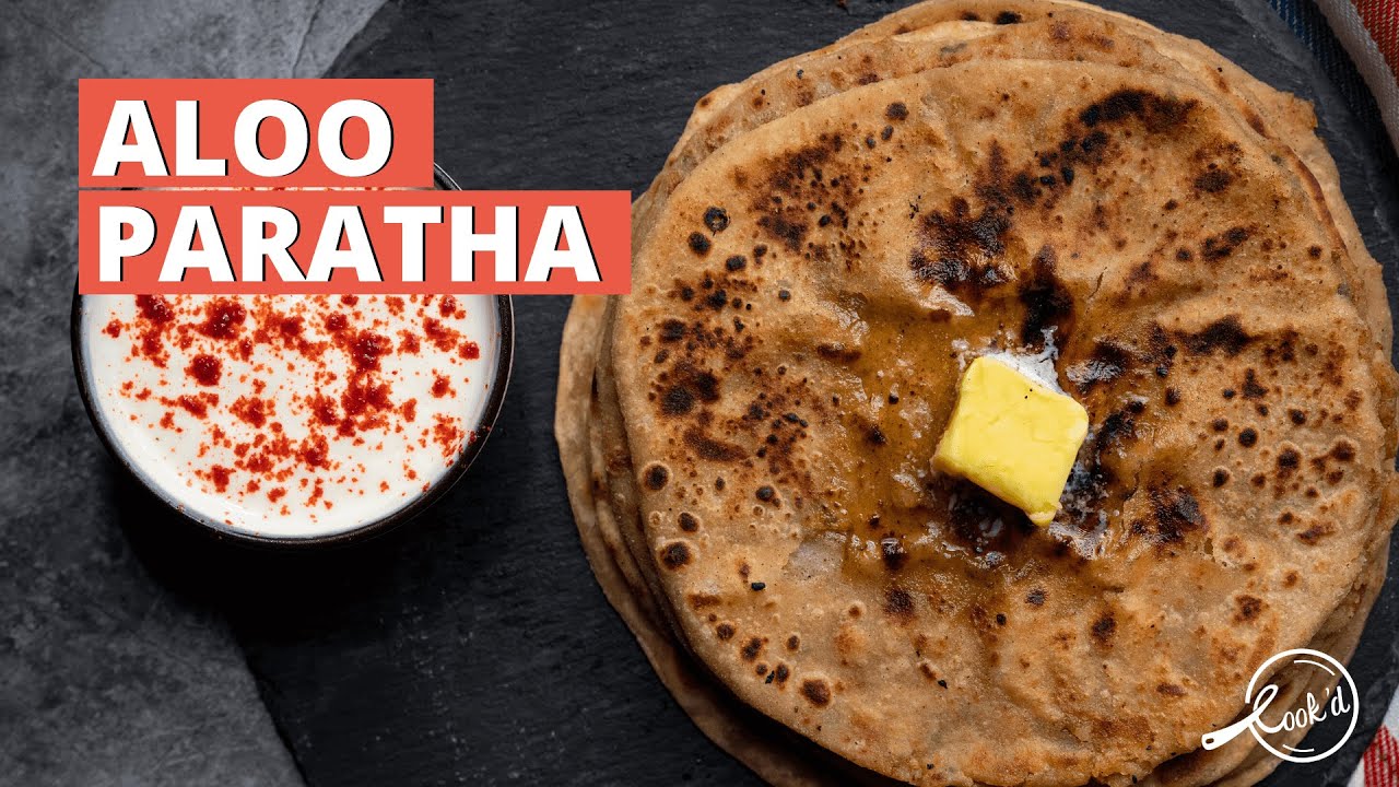 Aloo Paratha Recipe | How to cook Dhaba Style Aloo Paratha at Home | Stuffed Aloo Paratha | Cookd