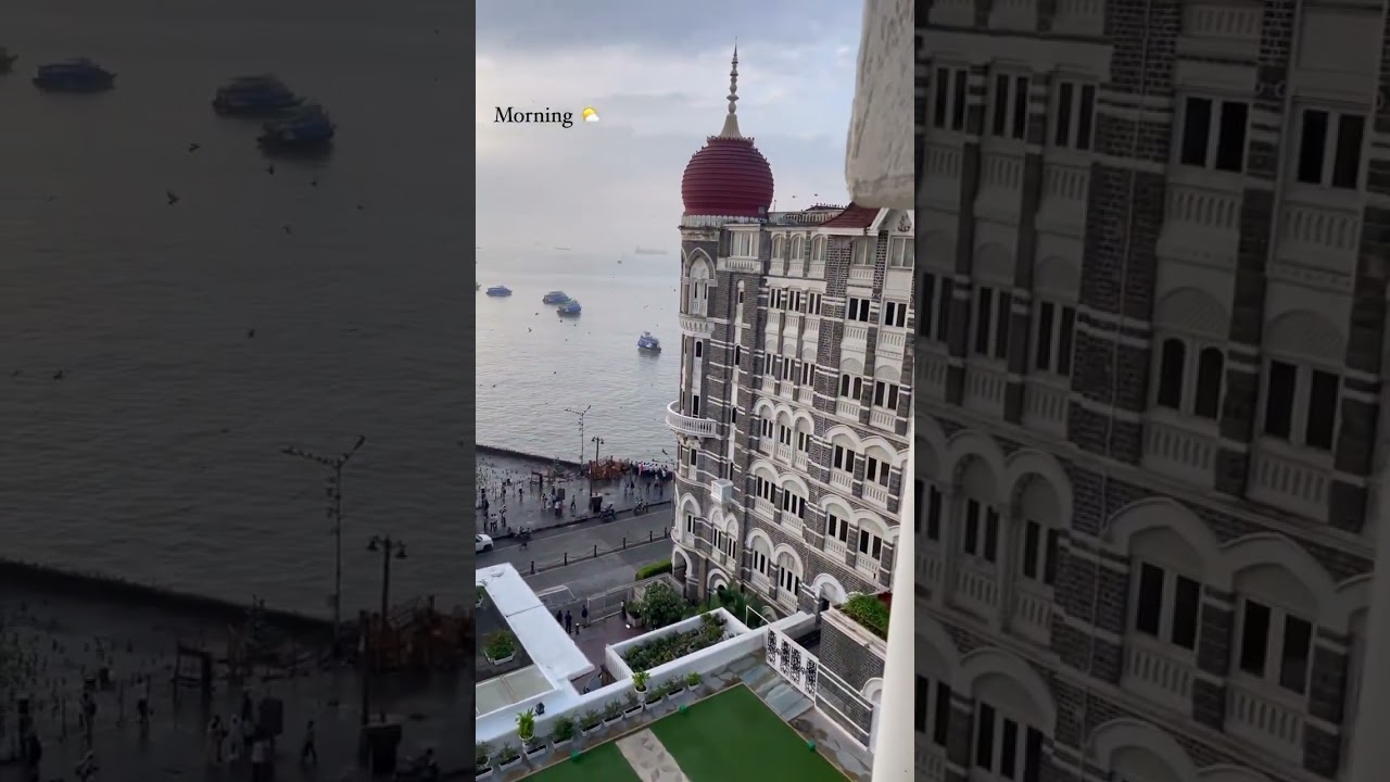 The Taj Mahal palace (sea view room)#tajmahal #tajmahalpalace #mumbai #gatewayofindia #lifestyle
