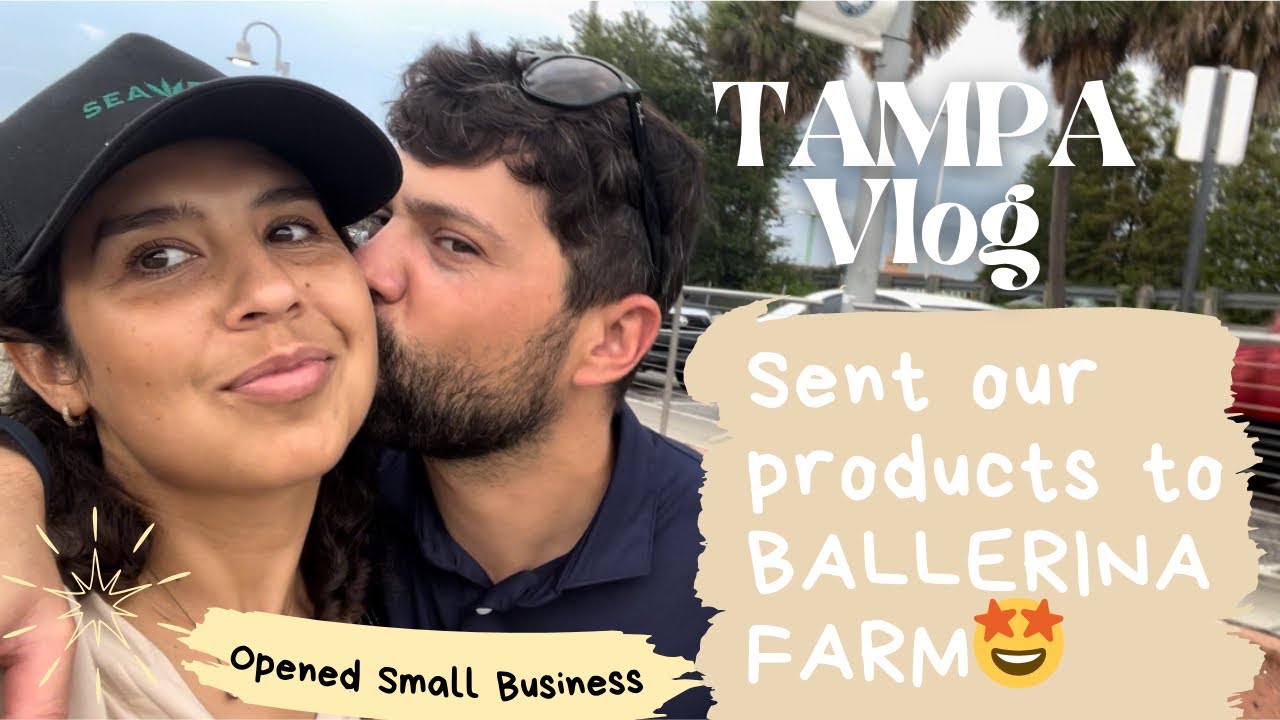 We Opened Tallow Shop and Sent Our products to Ballerina Farm 🤩 TAMPA Riverwalk Costco haul New Vlog