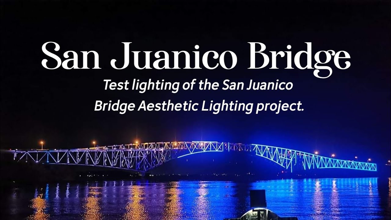San Juanico Bridge Aesthetic Lighting Project-Leyte & Samar