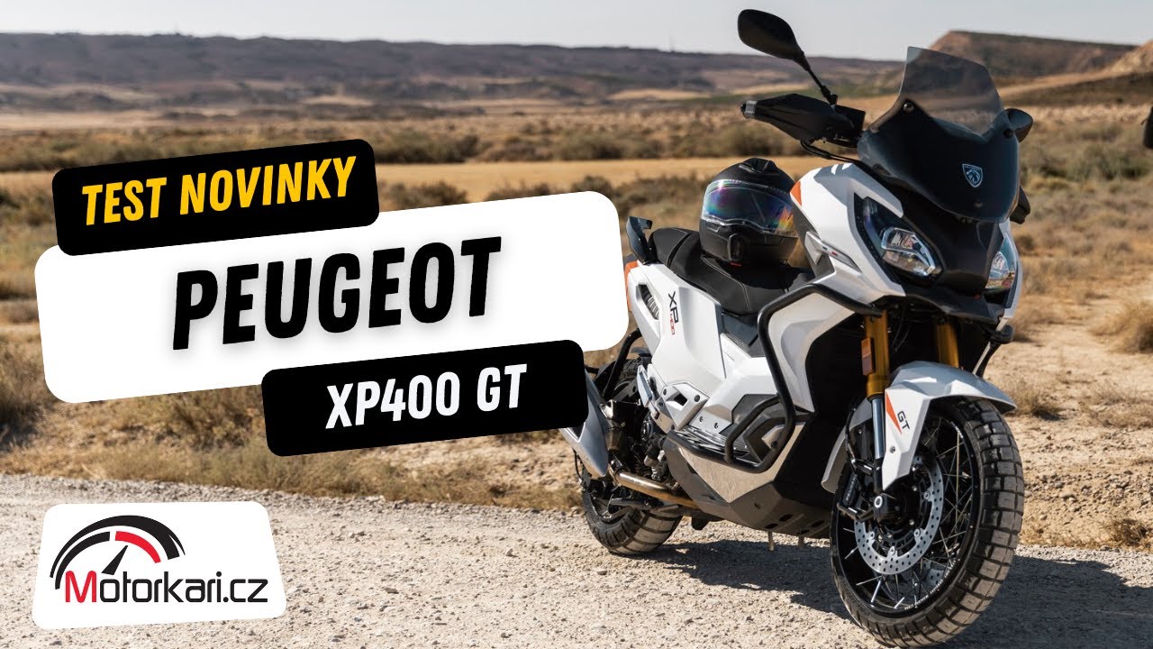 První český test novinky: Peugeot XP400 GT: Scrambler s variátorem od Motorkari.cz