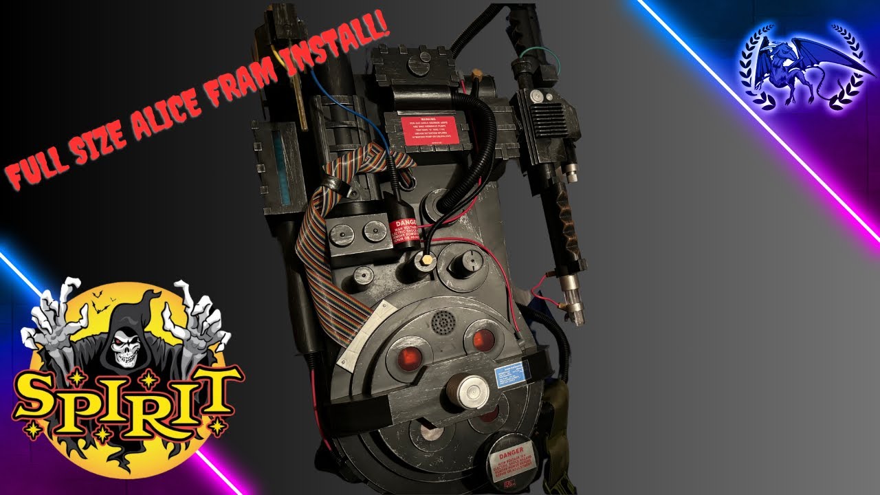 Installing ALICE Frame and Mother Board | Spirit Full Size Proton Pack