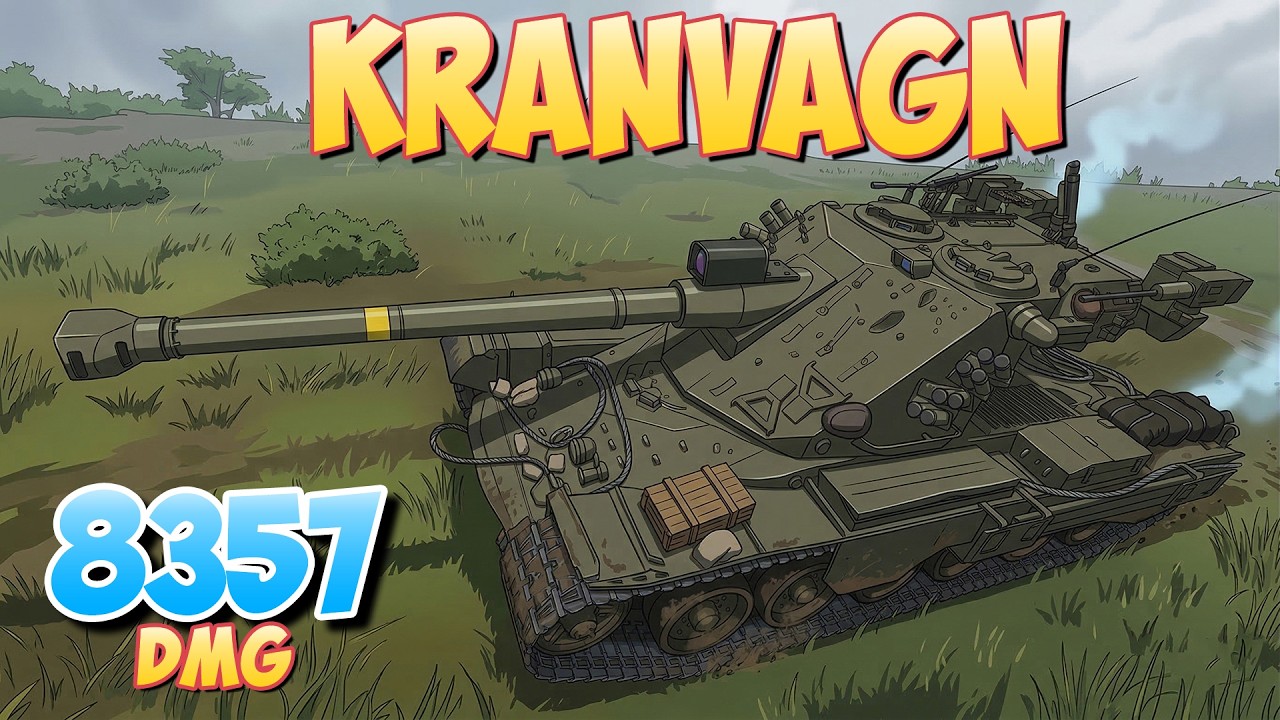 Kranvagn - 4 Фрагов 8.3K Урона • World Of Tanks