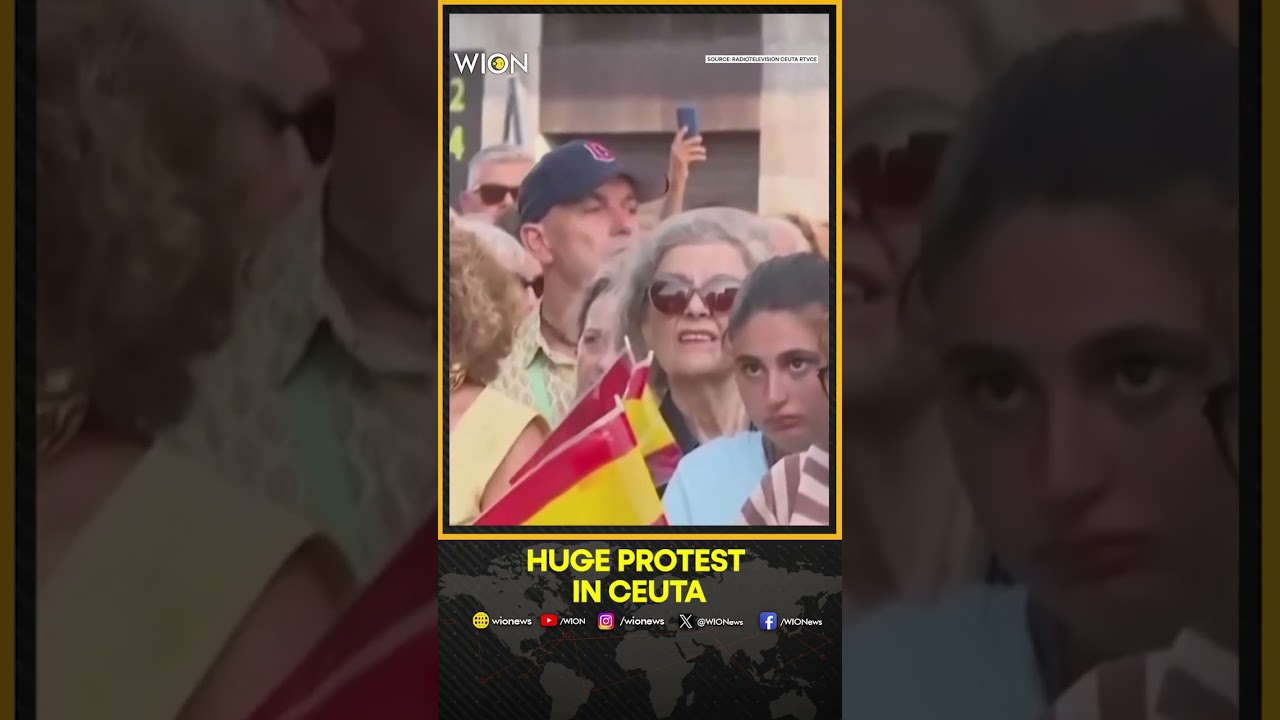 Huge Protest Erupts in Ceuta as Hundreds Demand Action on Migration Crisis | WION Shorts