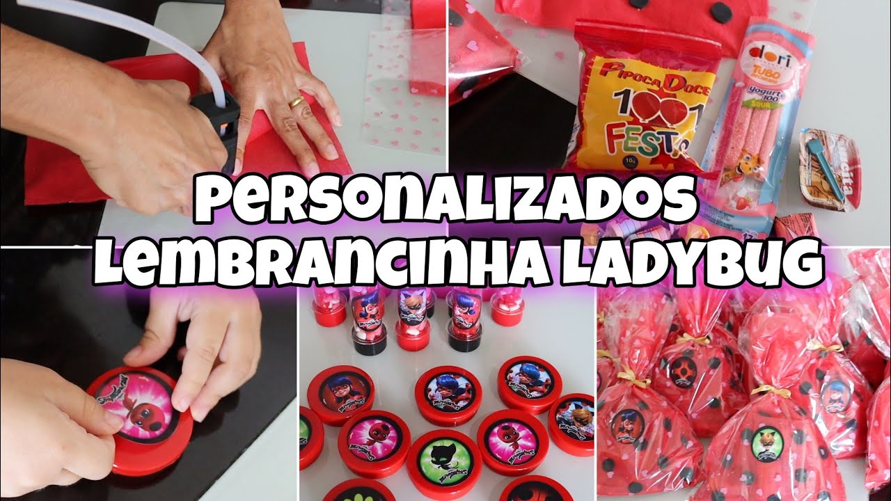 PERSONALIZADOS E LEMBRANCINHAS FESTA LADYBUG | FERNANDA KELLY