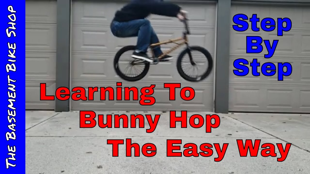 Learning How To Bunny Hop BMX Step by Step