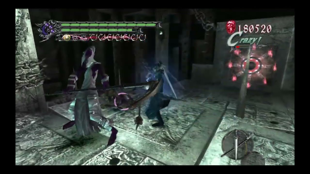 Devil May Cry 3 HD Battle against Sand Demons (Super Vergil Version)