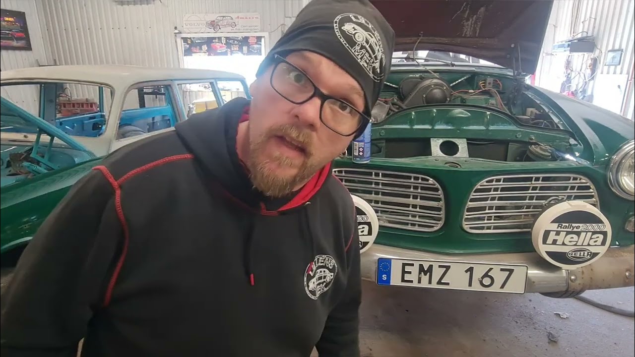 Volvo Amazon 1970 Skärmbyte.
