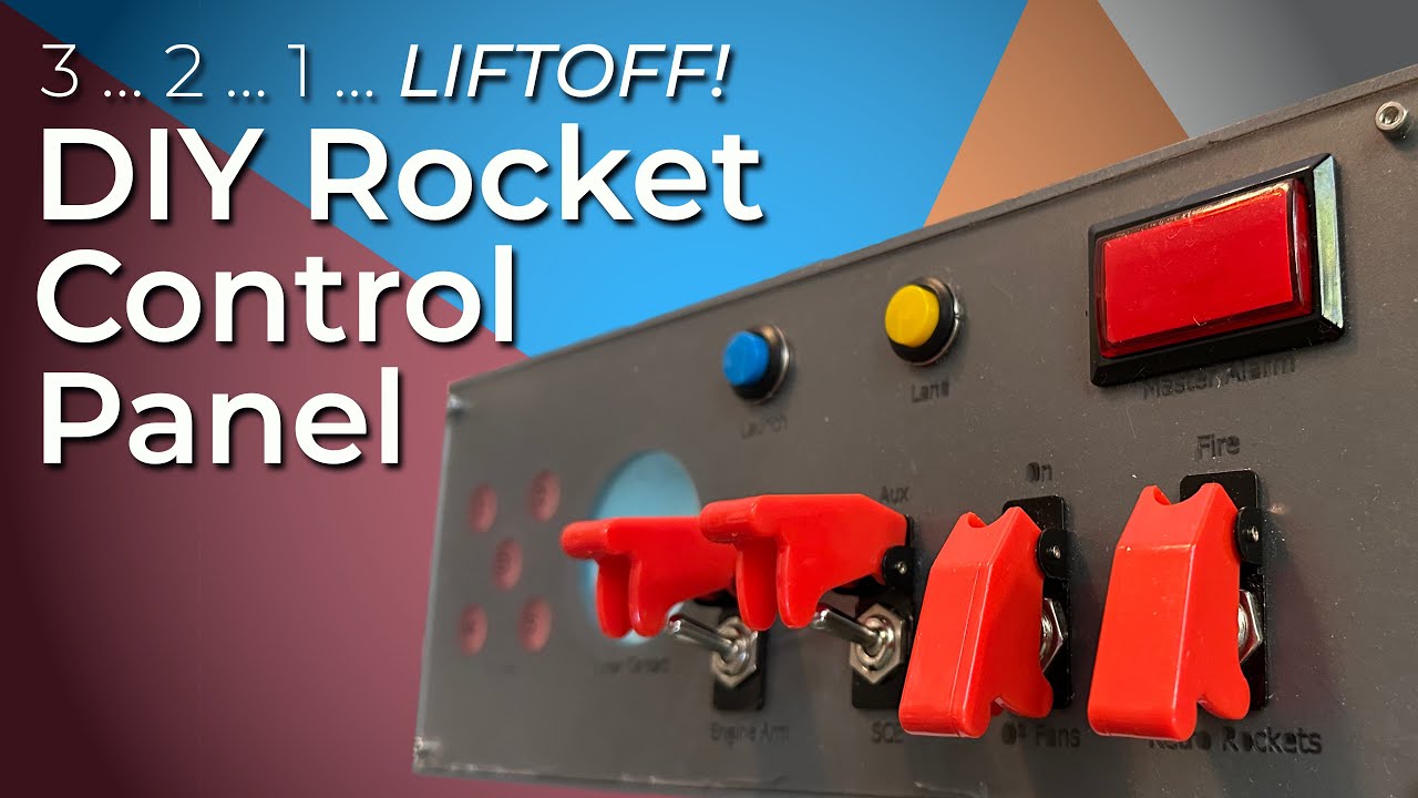 DIY Toy Rocket Ship Panel (Apollo-Inspired) – My Son’s Favorite!