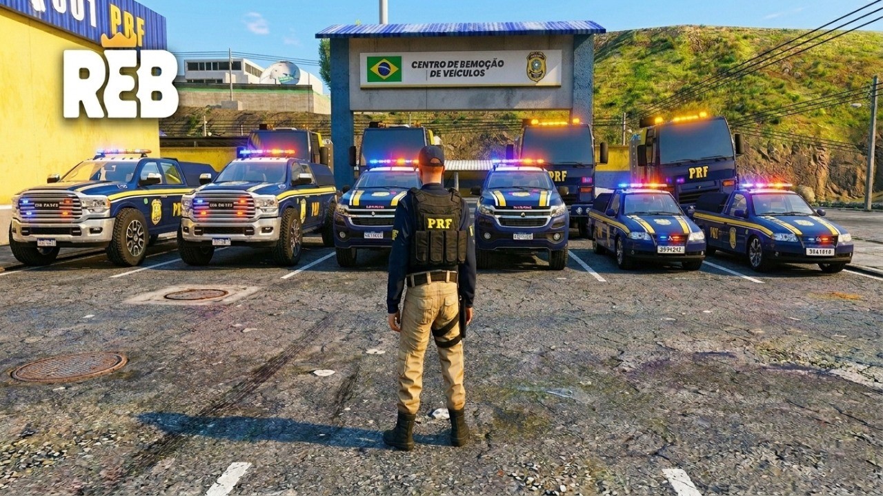 REBAIXADOS ELITE BRASIL | MONTEI A MAIOR MEGA BLITZ COM OS CARROS DA PRF !