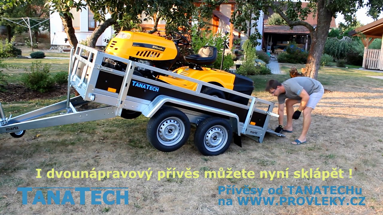 Sklopný přívěs Holz od TANATECHU