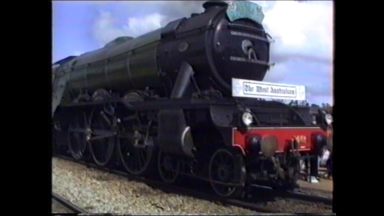 4472 Flying Scotsman and 4079 Pendennis Castle in Western Australia September 1989 - FULL VERSION