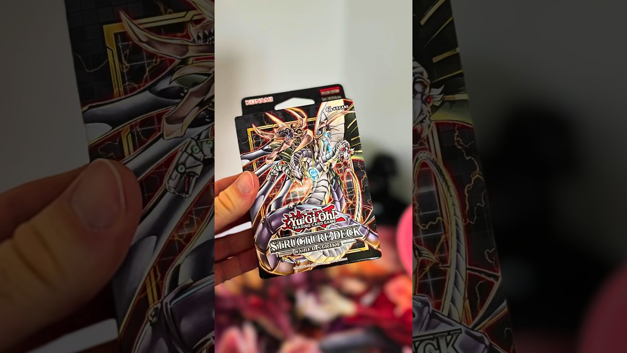 OPENING YU-GI-OH!: STRUCTURE DECK CYBER STRIKE #yugioh #asmr #asmropening #asmrunboxing