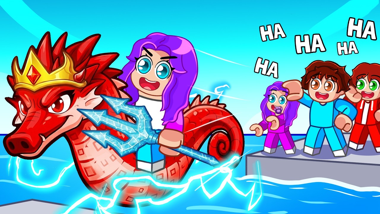 NOOB Gibi Davrandım Sonra MYTHICAL SEA HORSE alarak PRO Oldum!