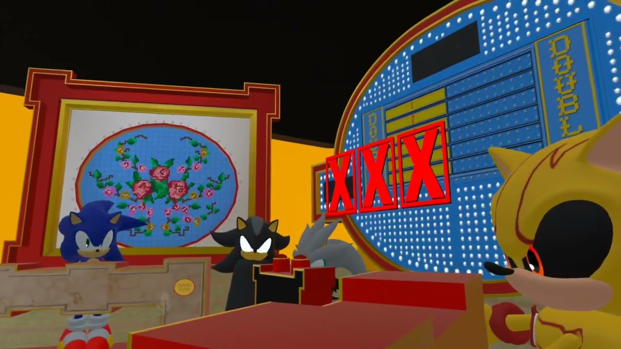 Funny moment in Vrchat Family Feud