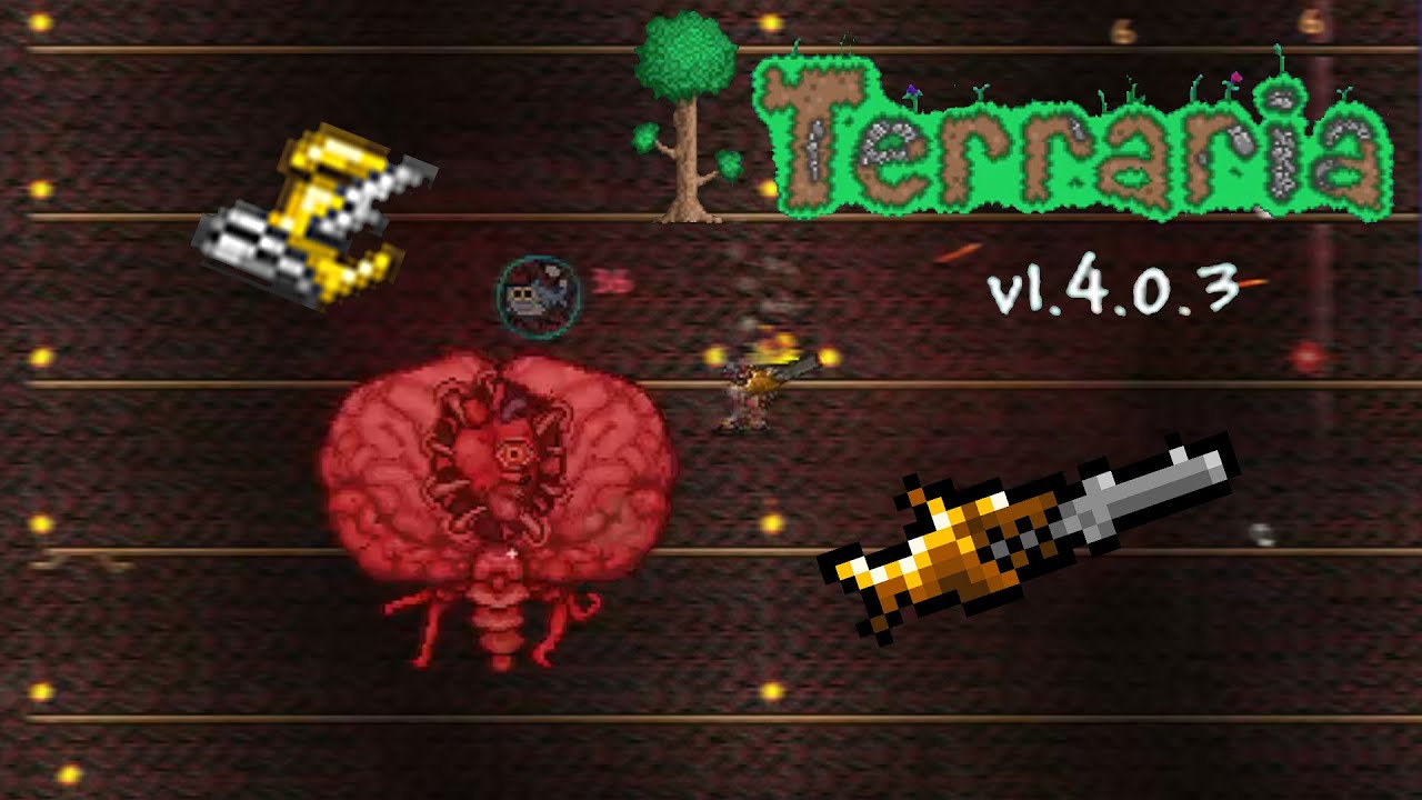 How To Defeat Brain of Cthulhu In Terraria 1.4 Expert Mode