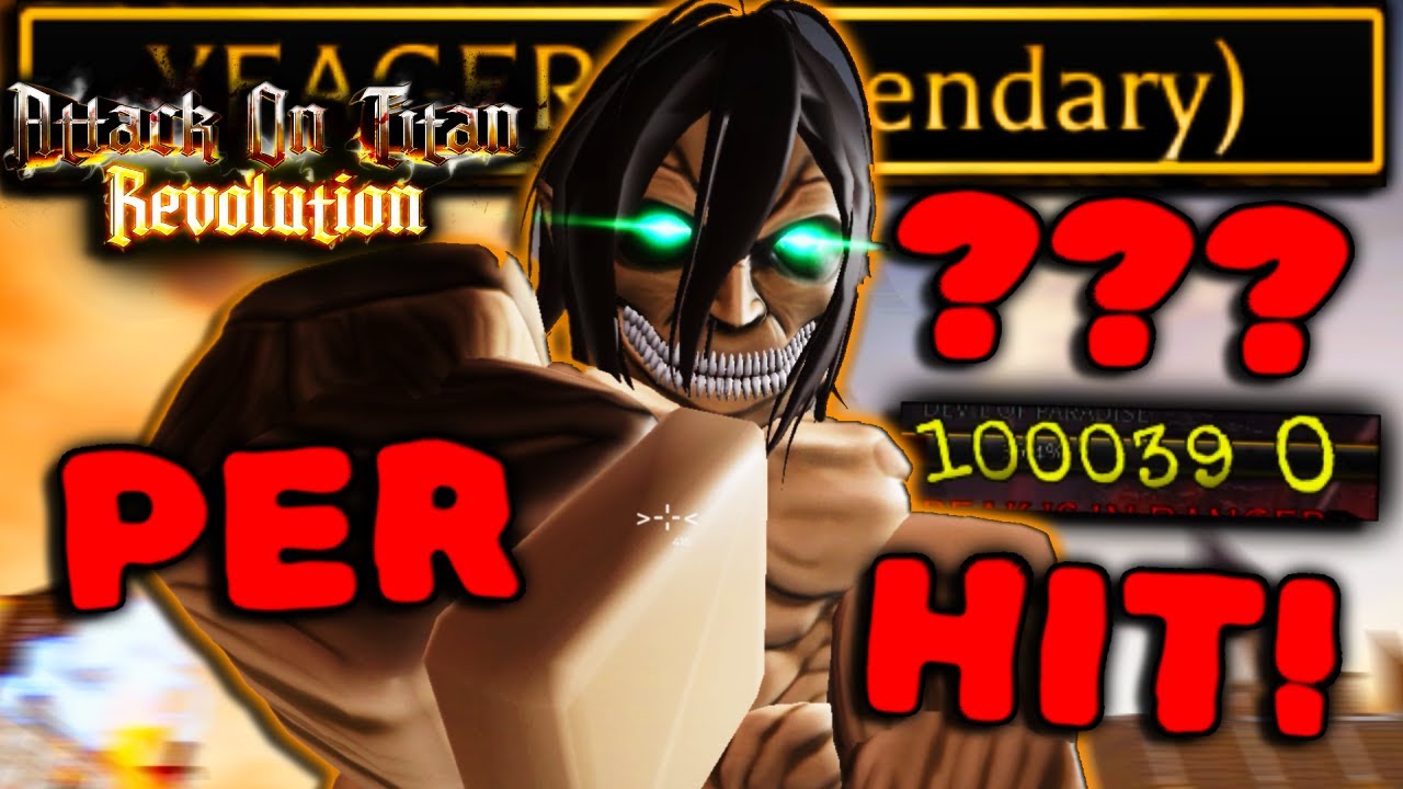 AOT Revolution ЛУЧШАЯ сборка Атакующего Титана! (СУПЕР!)