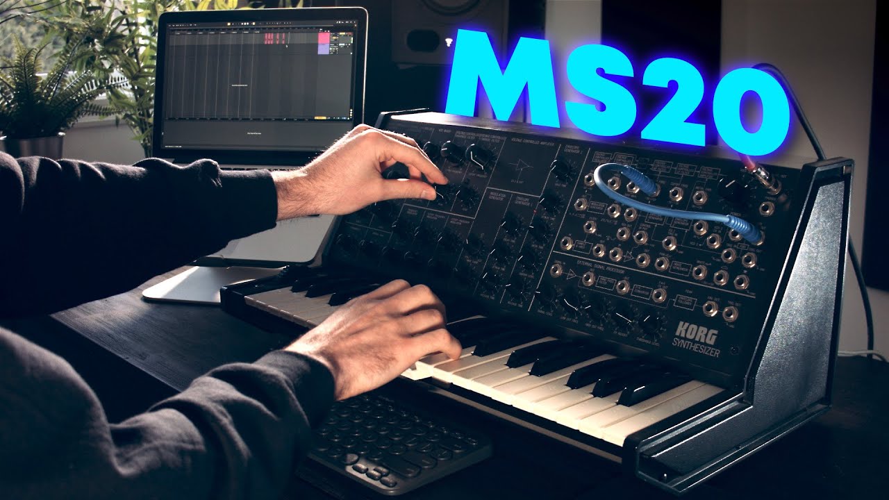 Создание трэп-бита с использованием только синтезатора Korg MS-20