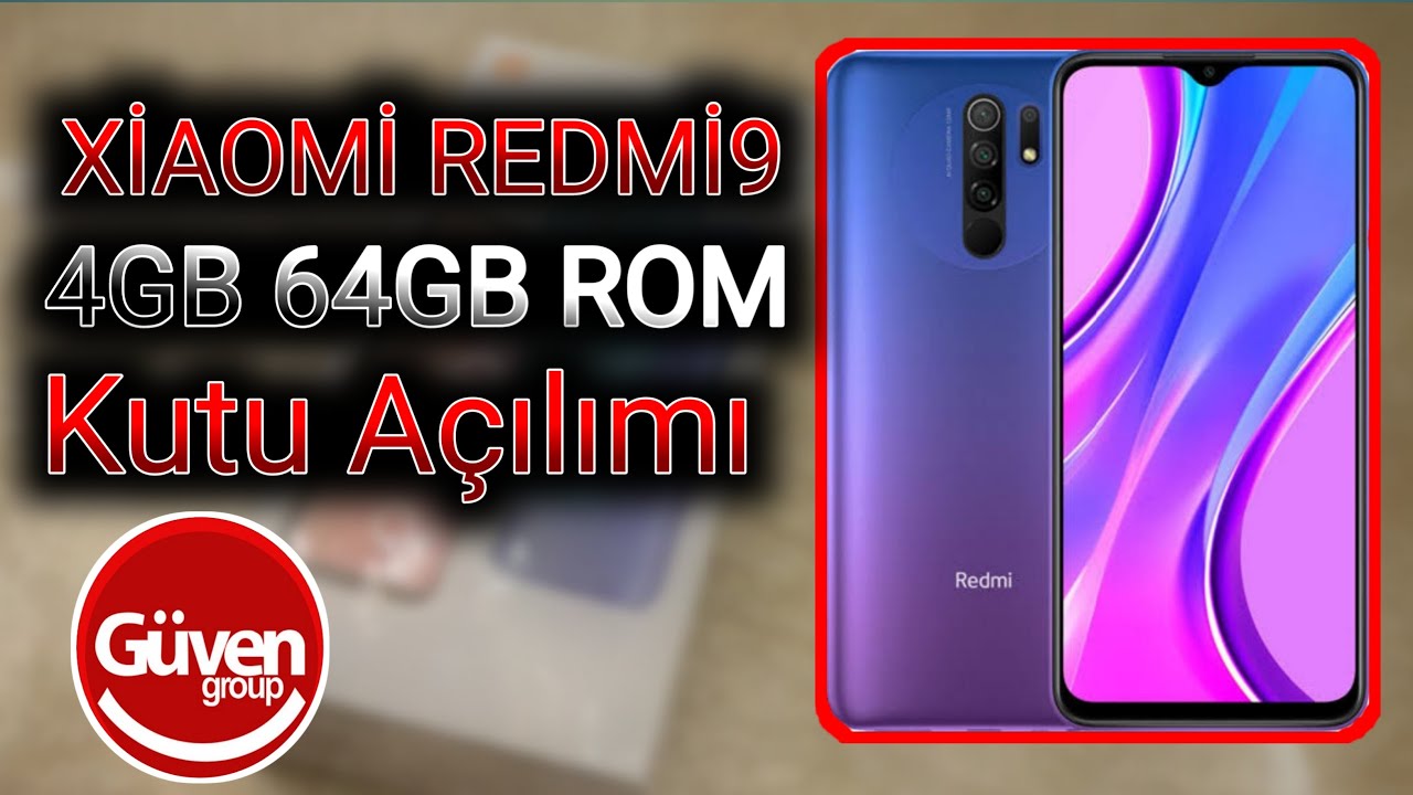 Xiaomi Redmi 9  4 Gb 64 Gb Hafıza Telefon inceleme (unboxing)