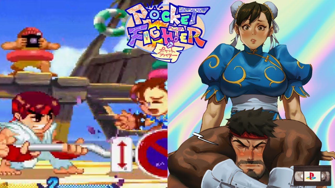 Pocket Fighter (1997, PSX) – Ryu [Playthrough / LongPlay]