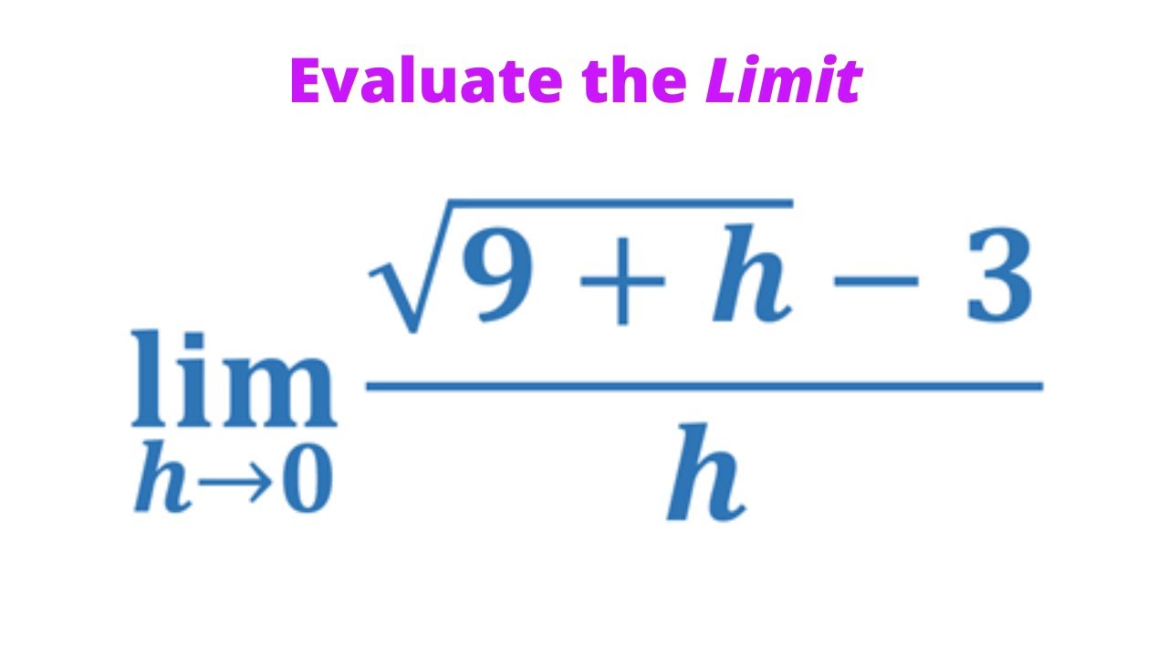 How to evaluate the limit if it exists examples