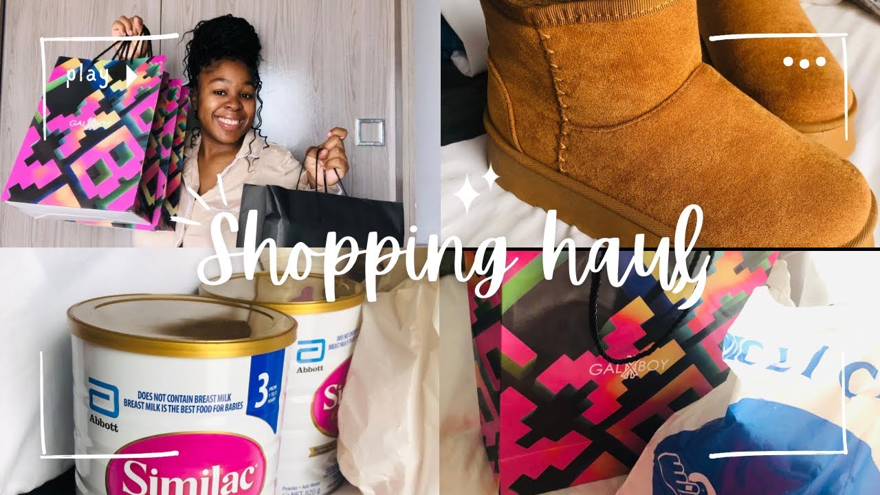 Shopping haul|Mr price,clicks,GalaxyBoy&Ackermans