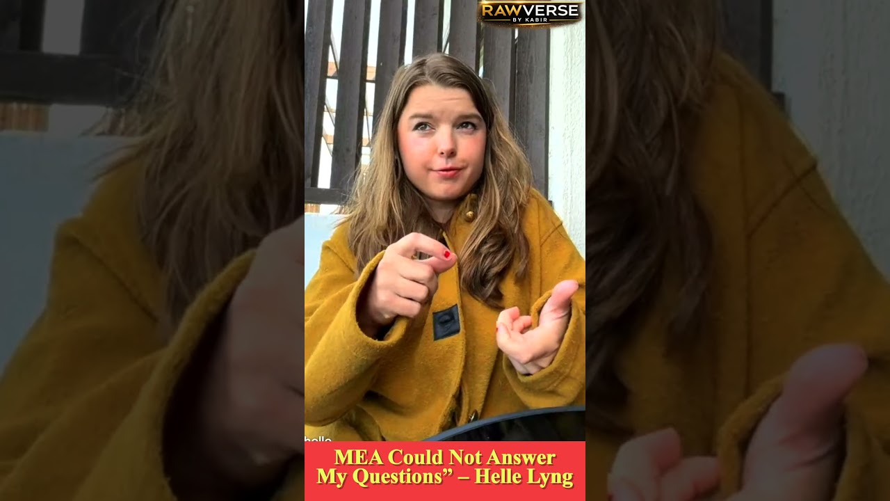 MEA Could Not Answer My Questions&rdquo; &ndash; Helle Lyng #hellelyng #pmmodi #narendramodi #indianmedia