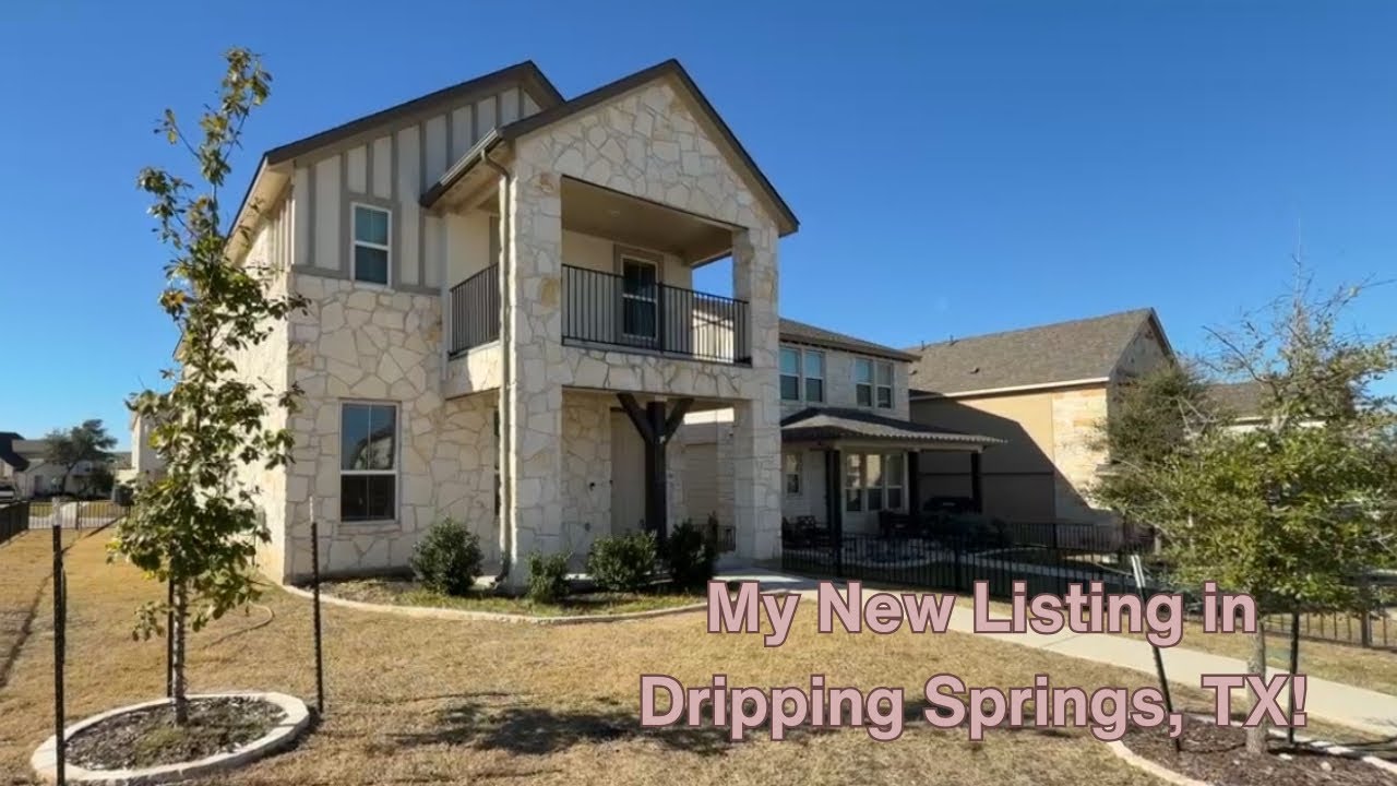My New Listing in Dripping Springs