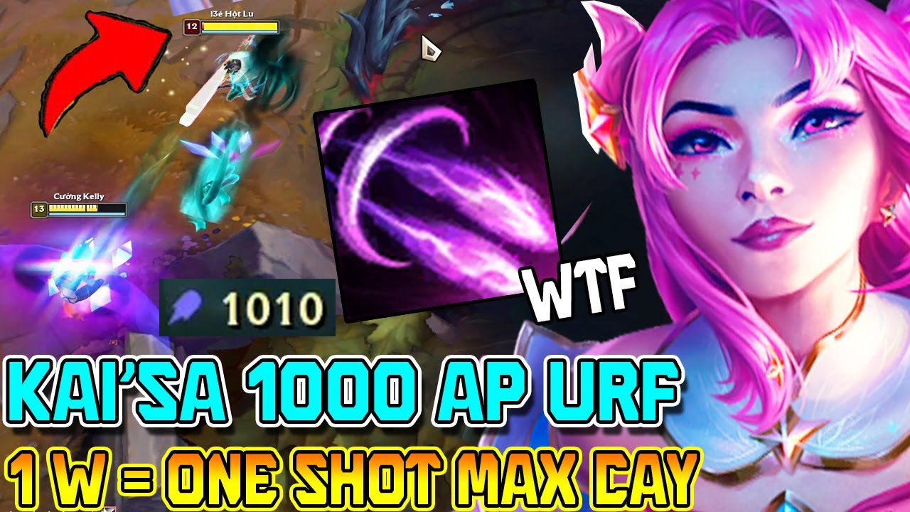 KAI’SA URF 2025 : FULL AP BẮN XA – 1 CHIÊU MẤT NGUYÊN CÂY MÁU!