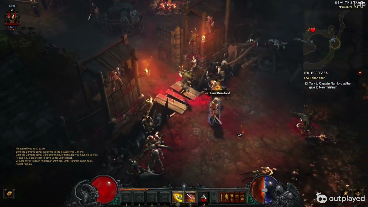 Diablo III (Daemon Hunter) gameplay #1
