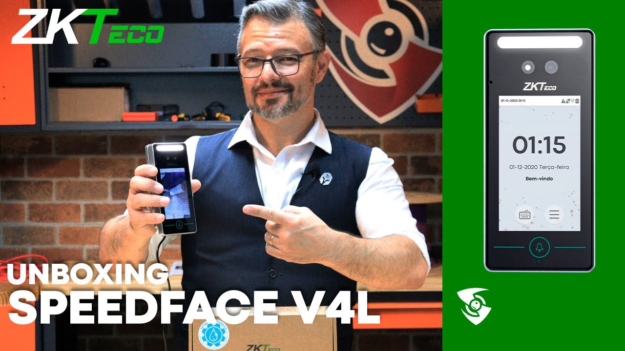 ZKTECO - UNBOXING SPEEDFACE V4L