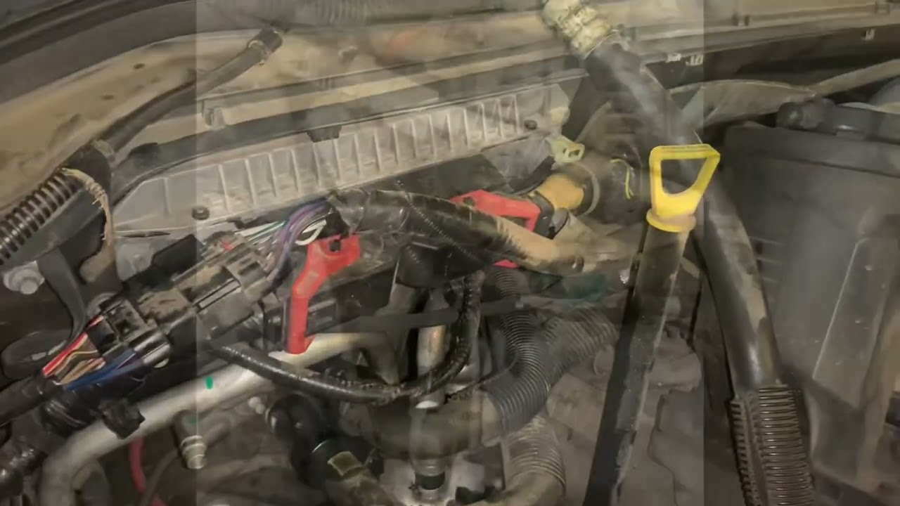 2008 f250 6.4 powerstroke a/c compressor replacement