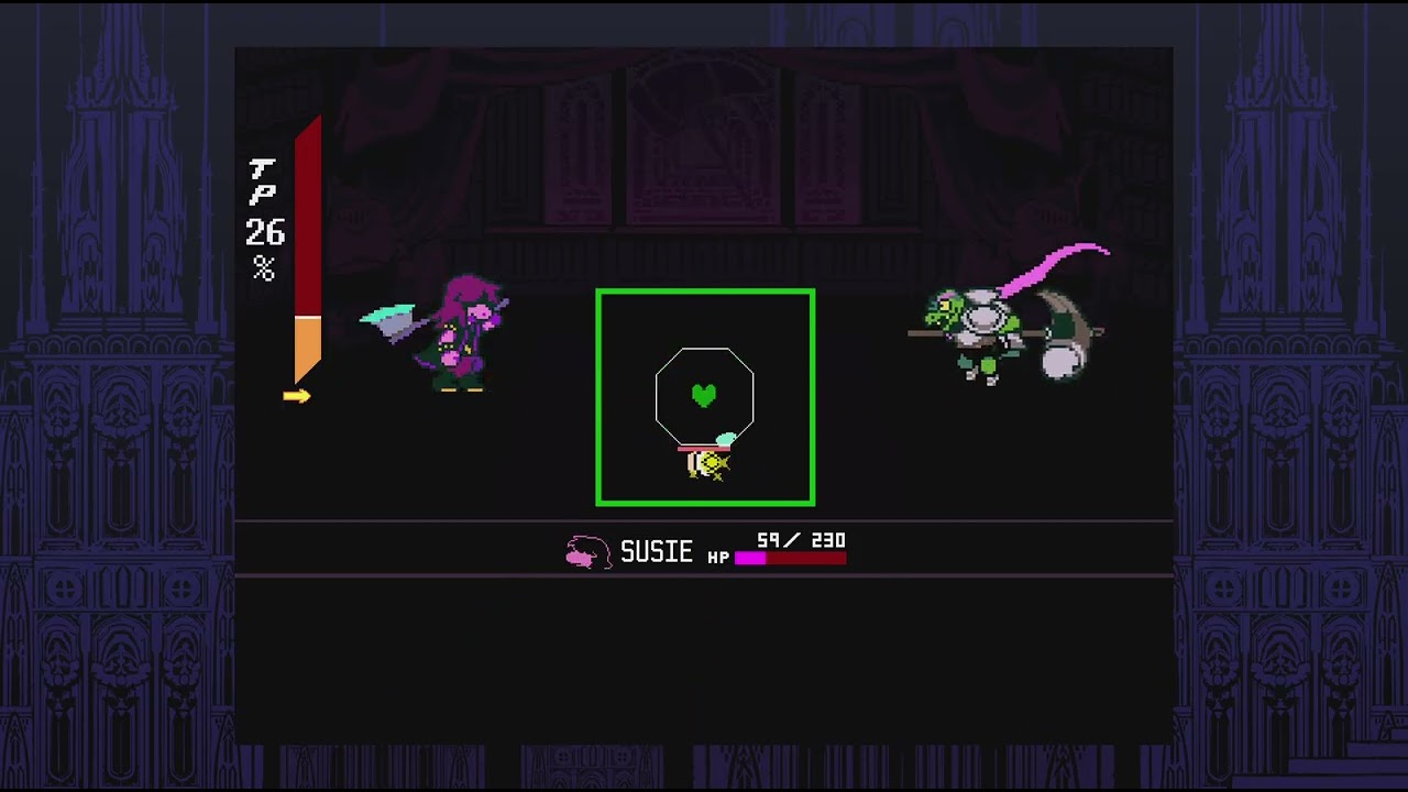 DELTARUNE - Gerson Boom Boss Fight (Chapter 4)