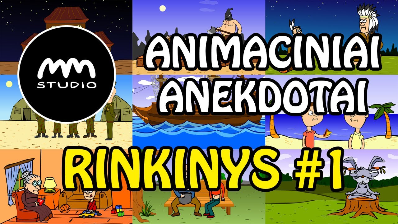 Rinkinys #1 | MMStudio Animaciniai Anekdotai