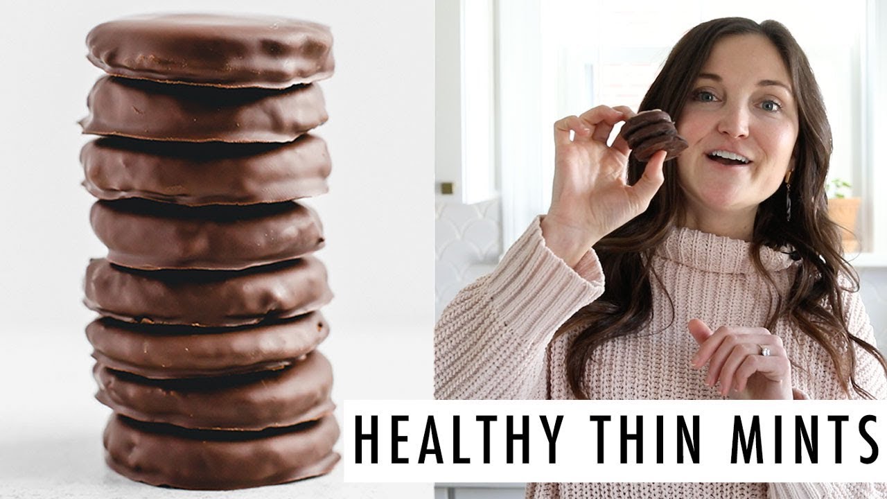 Healthy Homemade Thin Mints | Vegan + Gluten-Free