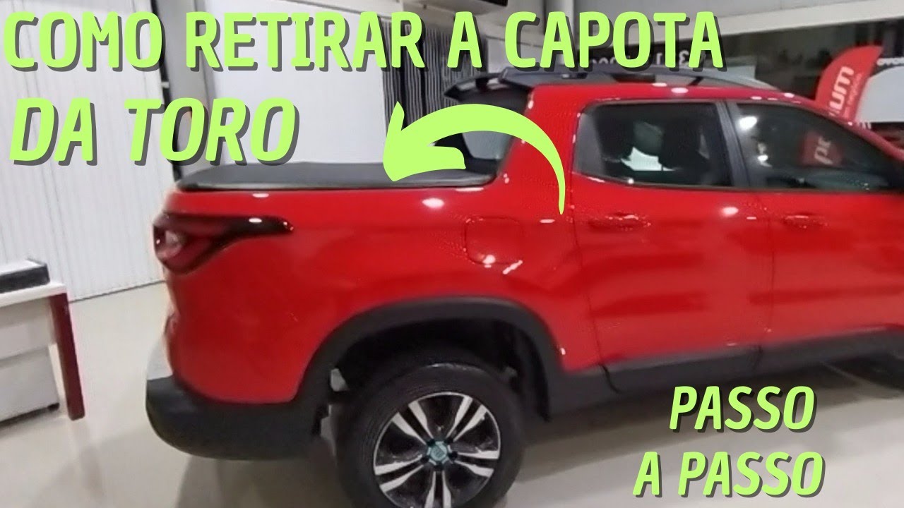 Como remover a capota Marítima da Toro.