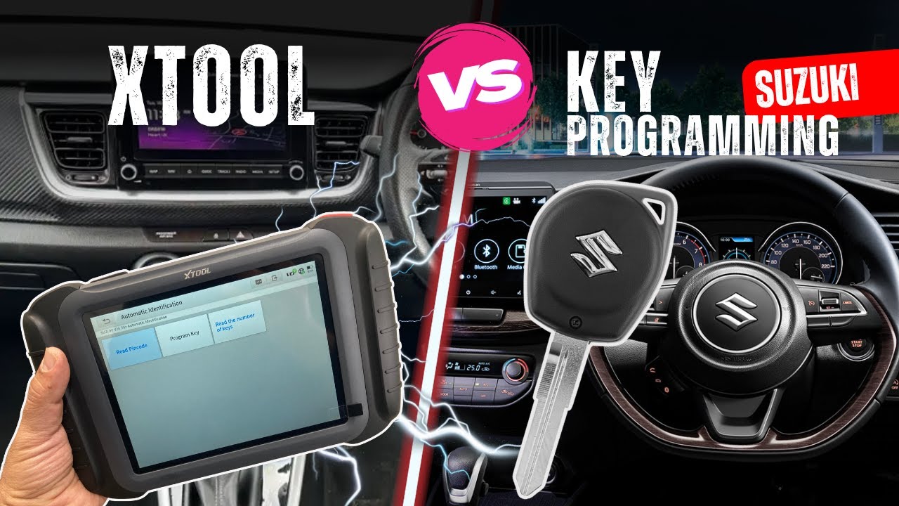 Key Programming & Reading Pin Code with XTOOL X100PAD Elite | Suzuki