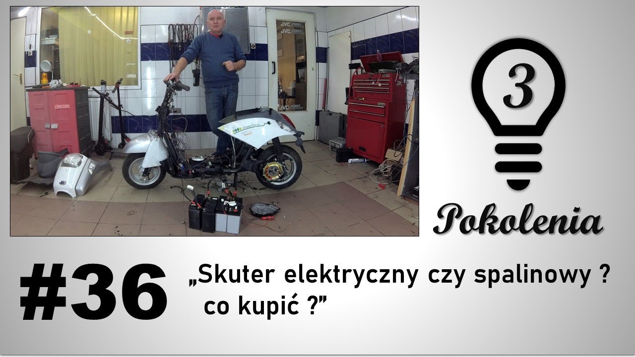 Skuter elektryczny czy spalinowy ? Co kupić ?”