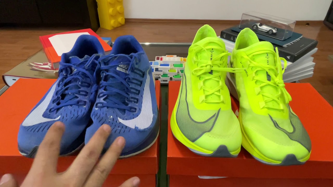 Nike Zoom Fly 3 Volt vs Zoom Fly 1 con más de 1000 km. de uso, listos para volar (sneakers)