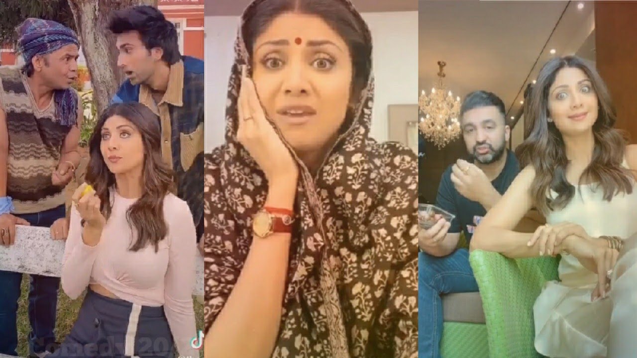 Shilpa Shetty Tik Tok Comedy Video |  Shilpa Shetty Kundra Latest Comedy Funny video