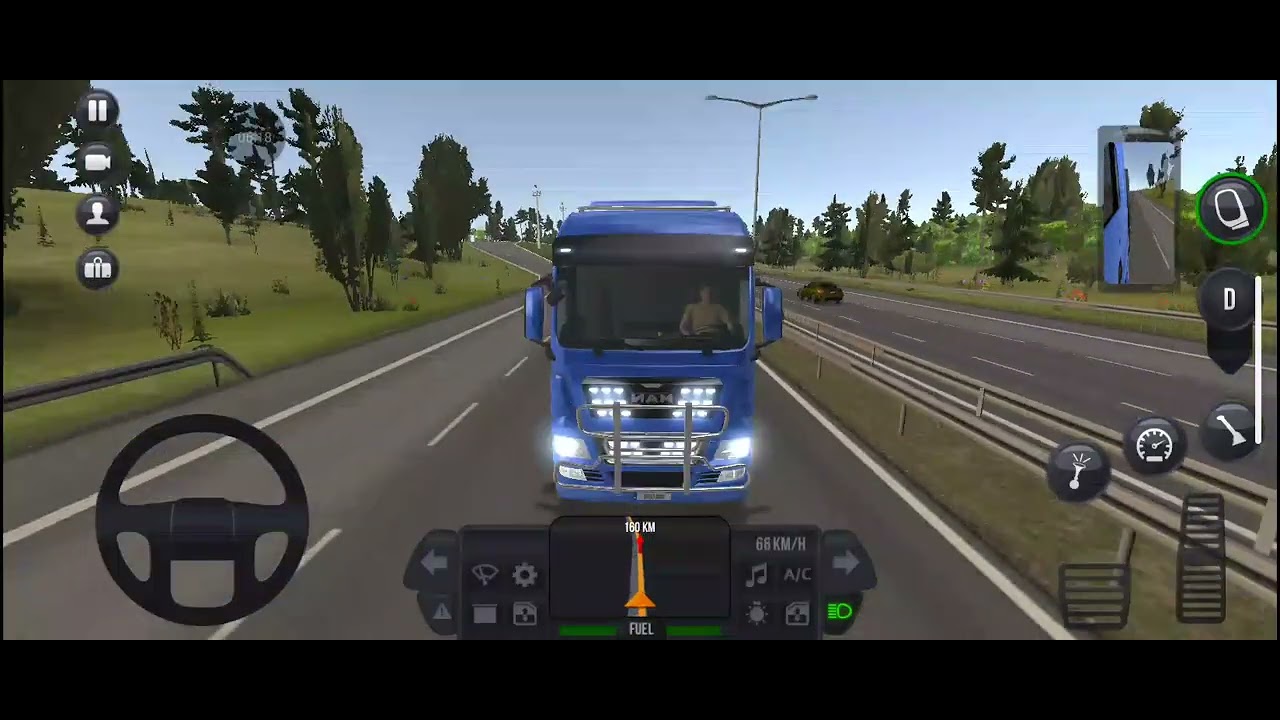 Transport Timișoara -Craiova cu tirul( Truk Simulator Ultimate)