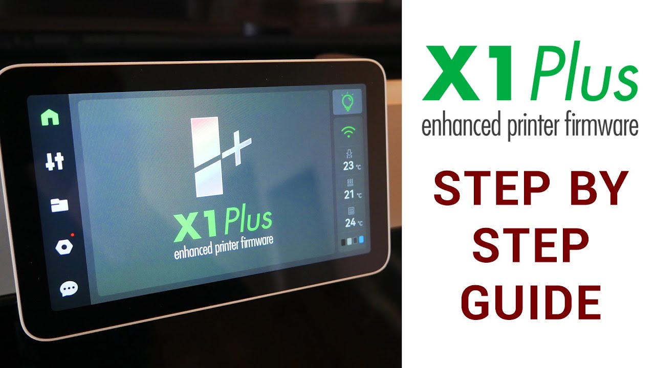 How to install X1Plus community firmware - Step by step guide
